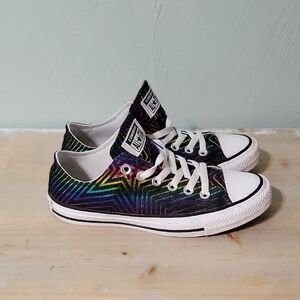 Converse Rainbow Star Low Tops